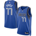 Unisex Nike Luka Don-i- Blue Dallas Mavericks Swingman Jersey - Icon Edition
