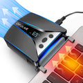 Laptop Fan Cooler With Temperature Display 13 Wind Speed 2600-5000RPM For Gaming Laptop Switch
