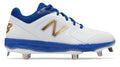 New Balance Low-Cut Fresh Foam Velo1 Metal Softball Cleat Womens Shoes Blue with White