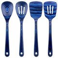Baltique Malta Collection 4 Piece Wooden Cooking Utensil Set, Safe for Nonstick