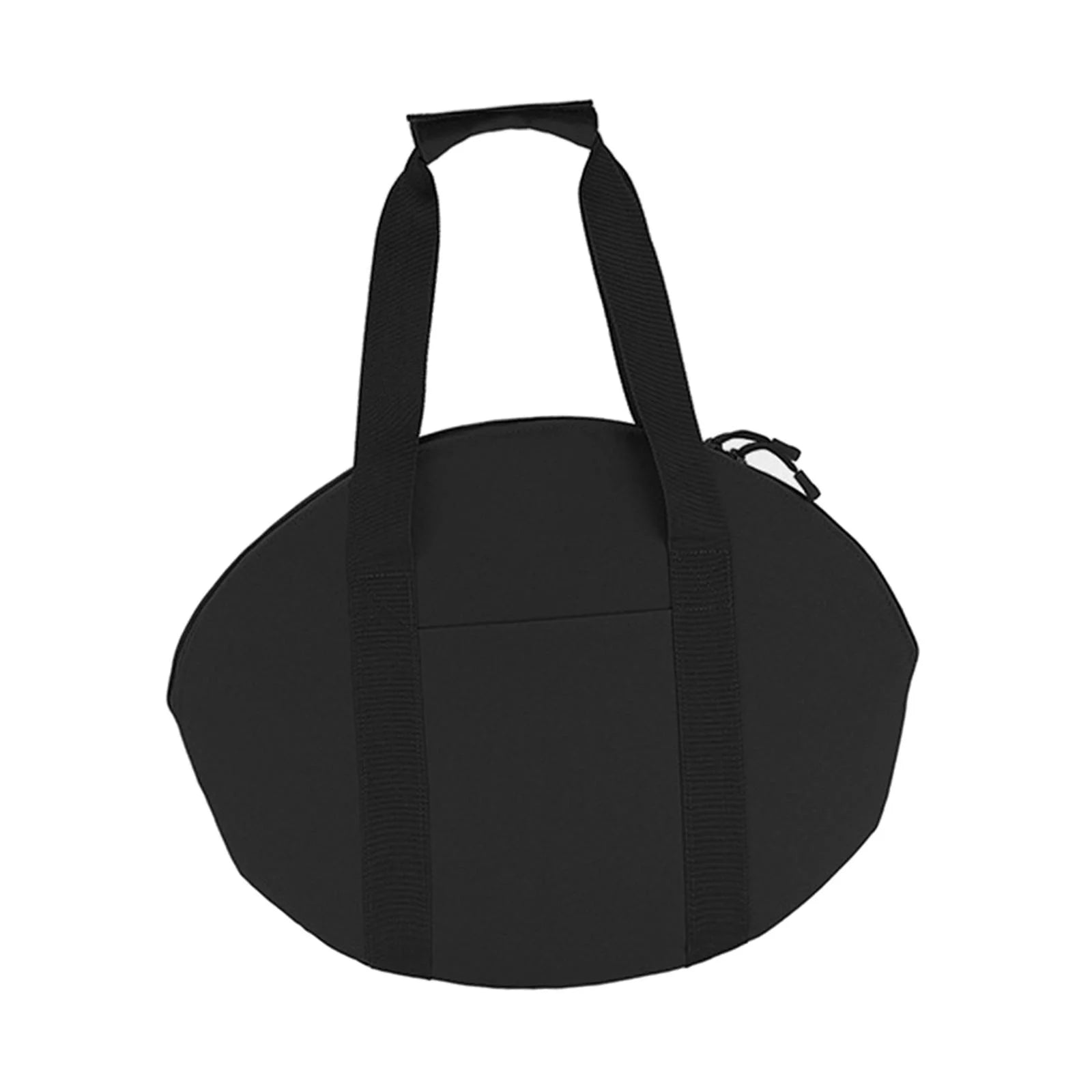 Cast Iron Skillet Bag with Handles Grill Pan Storage Bag for BBQ Accessories Black