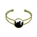 Australia City Landmark Sydney Harbour Bridge Bracelet Bangle Retro Open Cuff Jewelry