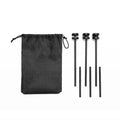 Tomfoto  Aluminum Alloy Rack for Baking Tray Grill Pan Detachable Support Portable Camping Picnic BBQ Multifunctional Adjustable Bracket for Baking Tray Cooking Accessory