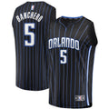 Men's Fanatics Branded Paolo Banchero Black Orlando Magic Fast Break Replica Player Jersey - Icon Edition
