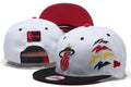 Miami-heat Basketball Cap Pro League Hat Adjustable Flat Cap
