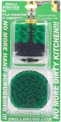Household Cleaners - Drill Brush - Kitchen - Cleaning Supplies - Grout Cleaner - Cast Iron Skillet - Pots and Pans - Scrub Brush - Stove - Oven Rack - Sink - Kitchen Table - Spin Brush - Baseboards