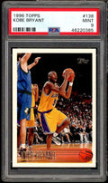 Kobe Bryant Rookie Card 1996-97 Topps #138 PSA 9