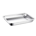 DraggmePartty Stainless Steel Grill Tray All-Round Talent ¨C Oven & Grill ¨C Heat Resistant, Oven-Safe, Durable And Easy To Clean