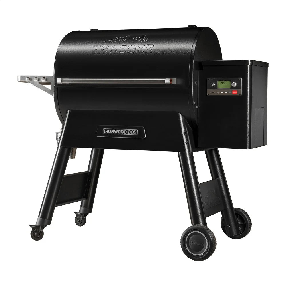 Traeger TFB89BLF Ironwood 885 Black Wood Pellet Grill