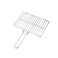 oshhnii Grill Basket Foldable Rustproof Grilled Fish Clip BBQ Fish Grilling Basket Grill S 30x40x20cm