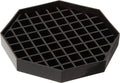 4 Count Drip Trays, 6 By 6-Inch, Value Pack, Black, Medium