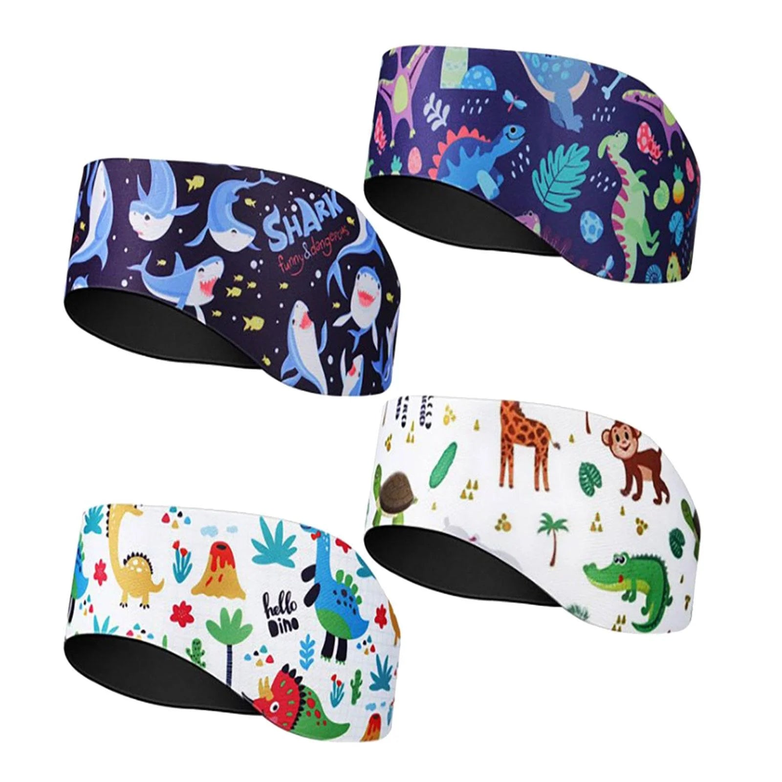 Headband to Cover Ears Swimming to Keep Water Out Adults Kids Swim Bands Lightweight Portable Swim Band for Men Women Diving Kayaking B