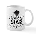 CafePress - Class Of 2023 Graduation Idea Mugs - 11 oz Ceramic Mug - Novelty Coffee Tea Cup