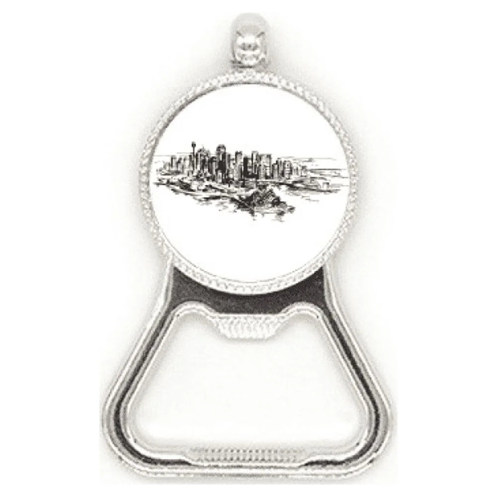 Australia City Landmark Sydney Opera Sketch Metal Beer Bottle Cap Opener Duty Stainless Steel