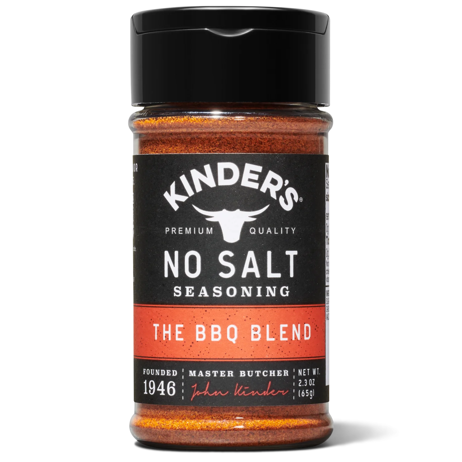 Kinder's The BBQ Blend No Salt Seasoning & Rub, 2.3 oz