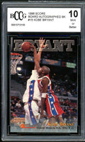 1996 SB Rookies #15 Kobe Bryant Rookie Card BGS BCCG 10 Mint+