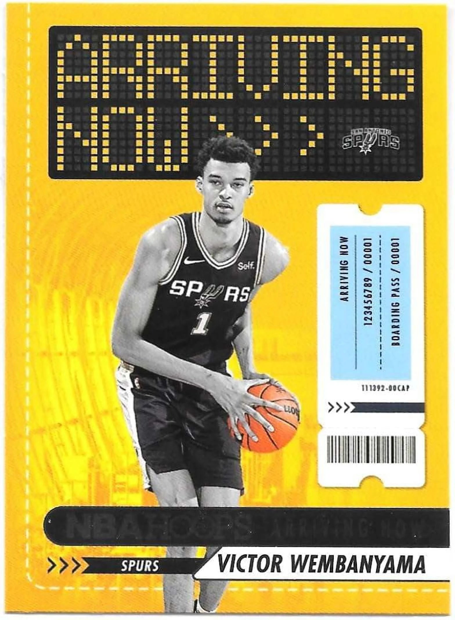 NBA 2023-24 Panini Hoops Arriving Now Victor Wembanyama #26 (Rookie)