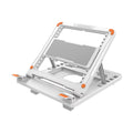 Laptop Stand With Cooler Foldable Notebook Riser Desktop Adjustable Height Laptop Elevator Laptop Cooling Stand For Computer Tablet Keybord
