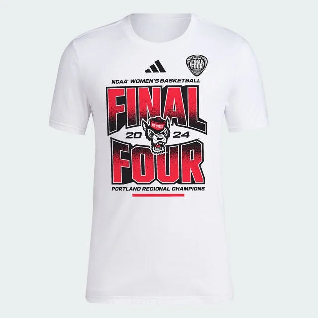 NC State Wolfpack Adidas 2024 Basketball Final Four T-Shirt