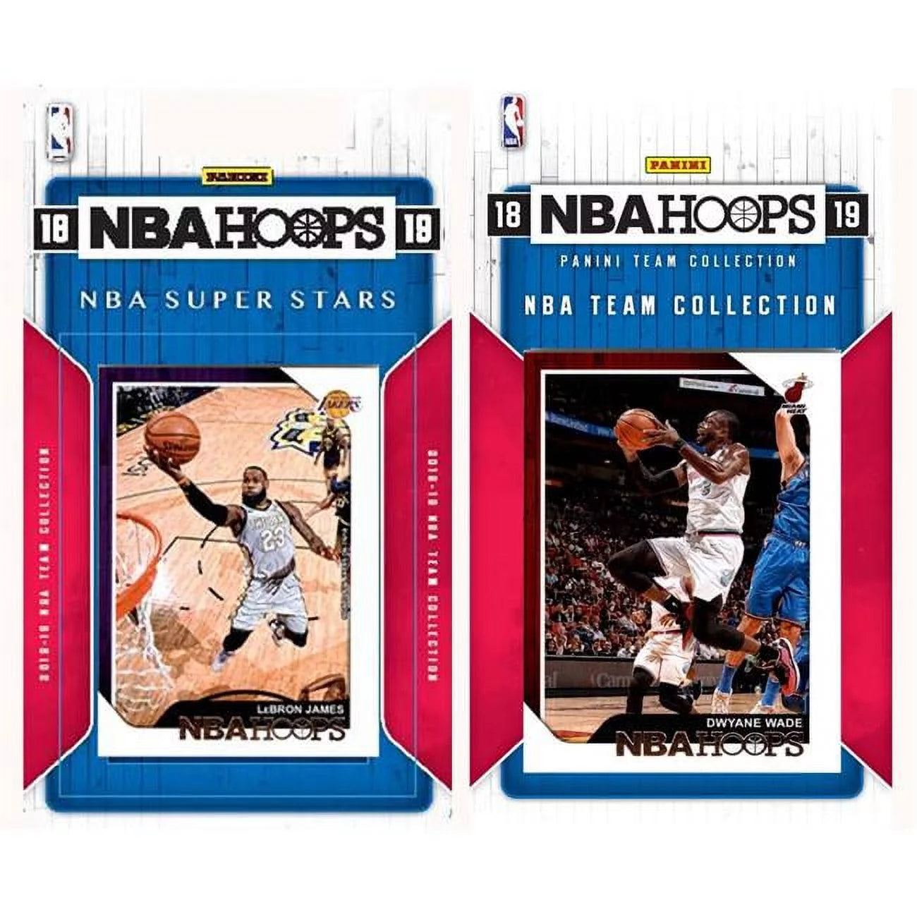 C&I Collectables  NBA Miami Heat Licensed 2018-19 Hoops Team Set Plus 2018-19 Hoops All-Star Set