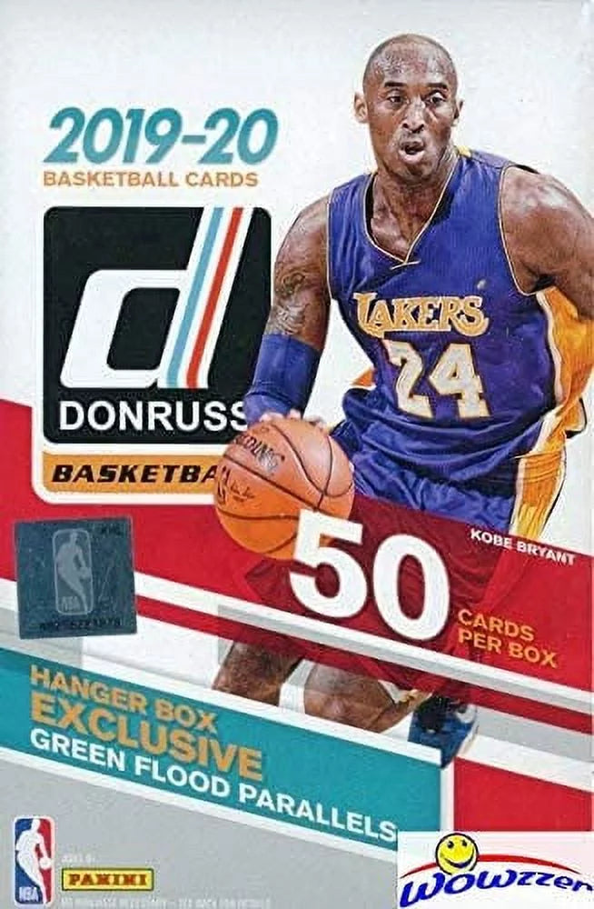 2019-20 Panini Donruss NBA Basketball Hanger Box- 50 Cards