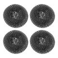 Uxcell 4pack Stainless Steel Scrubber Pad Barbecue Grill Cleaning Scrubber Pads