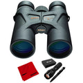 Nikon 16030 Prostaff 3S 8x42 Binoculars Bundle with Deco Gear Tactical Flashlight and Tactical Pen Set with Water/Shockproof Case and Deco Gear Microfiber Cleaning Cloth