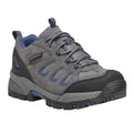 Propet Ridge Walker Low Men's Sneakers - Grey/Blue, Size 08