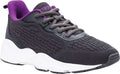 Women's Propet Stability Strive Sneaker Grey/Purple Knit Mesh 11 2E