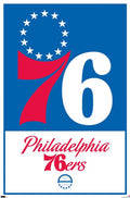 NBA Philadelphia 76ers - Logo 21 Wall Poster, 22.375 x 34