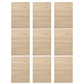 HOMEMAXS 9Pcs Breakable Board Breaking Planks Taekwondo Training Tool Taekwondo Board