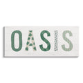 Stupell Industries Oasis Tropical Foliage Patterned Letter Relaxation Sign,24 x 10, Design by Natalie Carpentieri