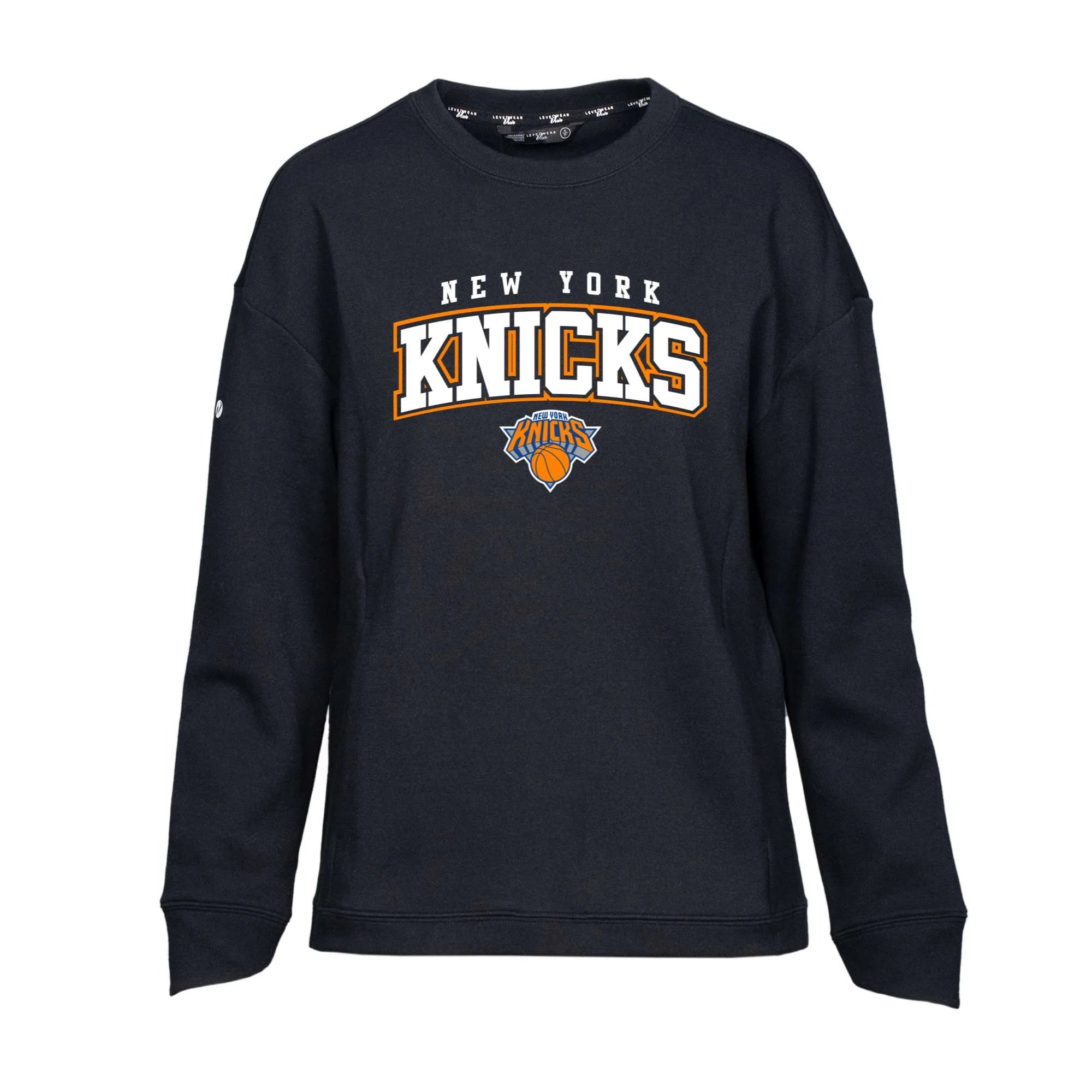 Women's Levelwear Black New York Knicks Fiona Fashion Top