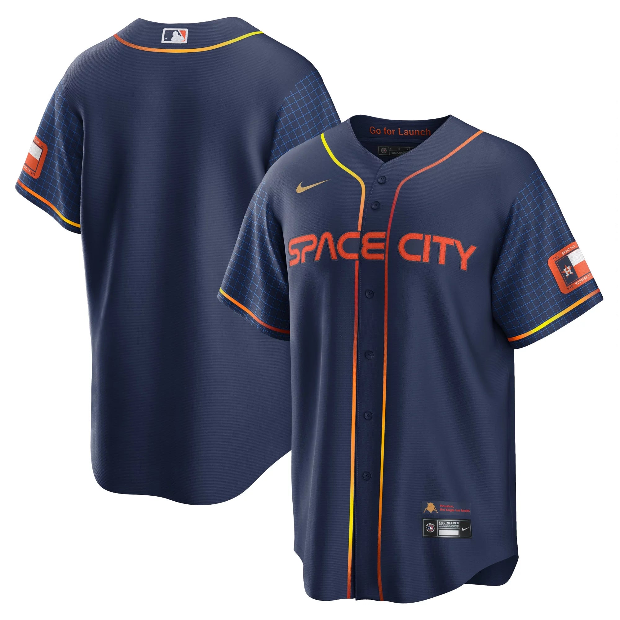 Men's Nike Navy Houston Astros City Connect Replica Jersey