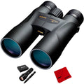 Nikon 7572 PROSTAFF 5 Binoculars 10x50 Bundle with Deco Gear Tactical Flashlight and Tactical Pen Set with Water/Shockproof Case and 6 x 6 inch Microfiber Cleaning Cloth