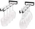 Set Of 2 Glass Holder Hanging Glasses Holder For Wine Glass, Beer Glass - 30cm