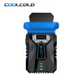 COOLCOLD K29 Laptop Air Extracting Cooling Fan Portable Computer Cooler Intelligent Temperature Control Breathing Light