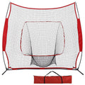 Professional 7'x7' Baseball Hitting Net with Bow Frame