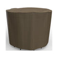 Budge L Black and Tan Patio Bar Table/Chairs Cover, StormBlock? Hillside