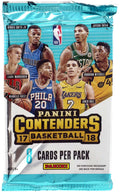 NBA Panini 2017-18 Contenders Basketball Trading Card BLASTER Pack (8 Cards)