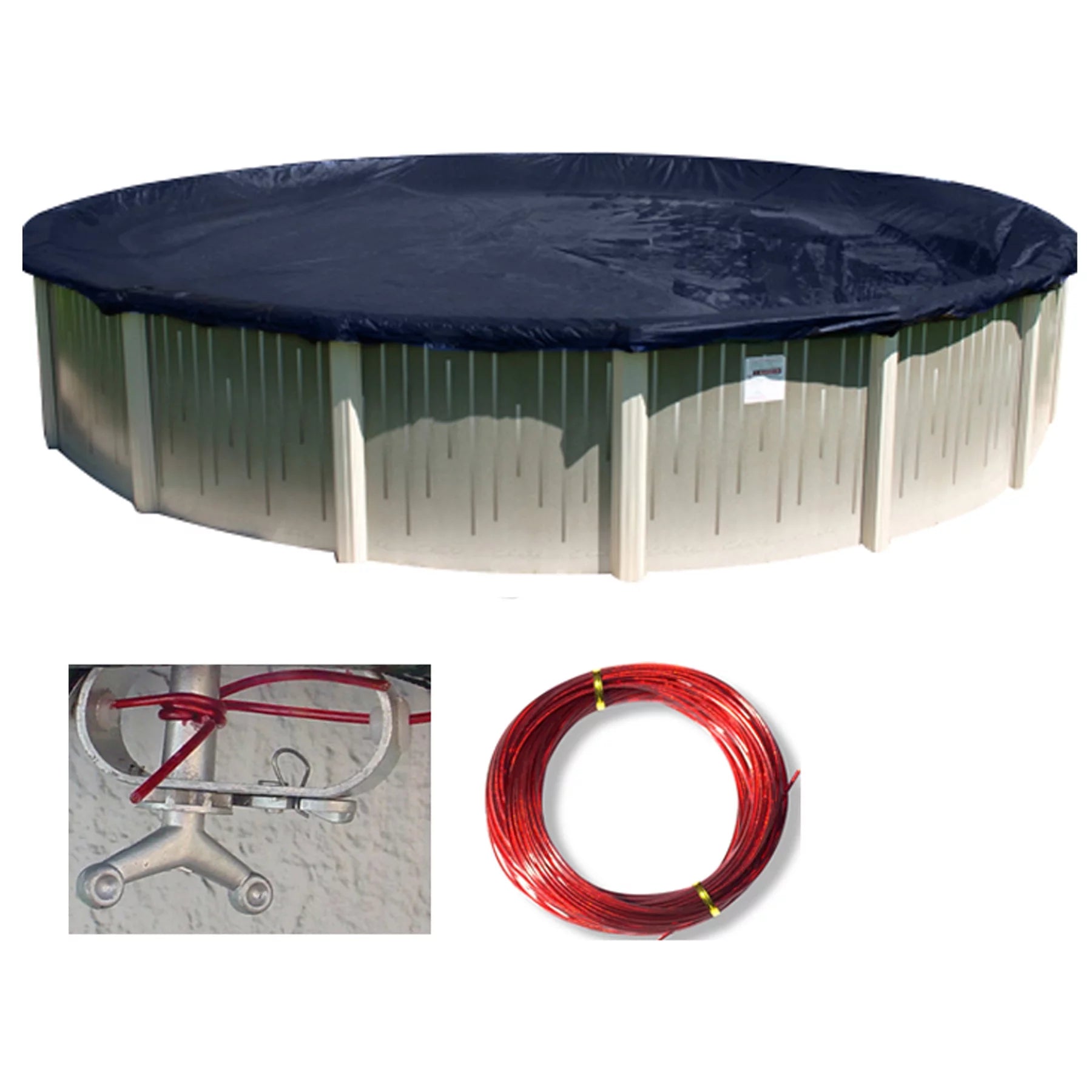 Buffalo Blizzard Deluxe Plus 18' Round Swimming Pool Winter Cover