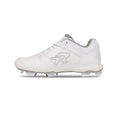 Softball Cleat Ringor Flite With Pitching Toe Molded Women's Softball- White
