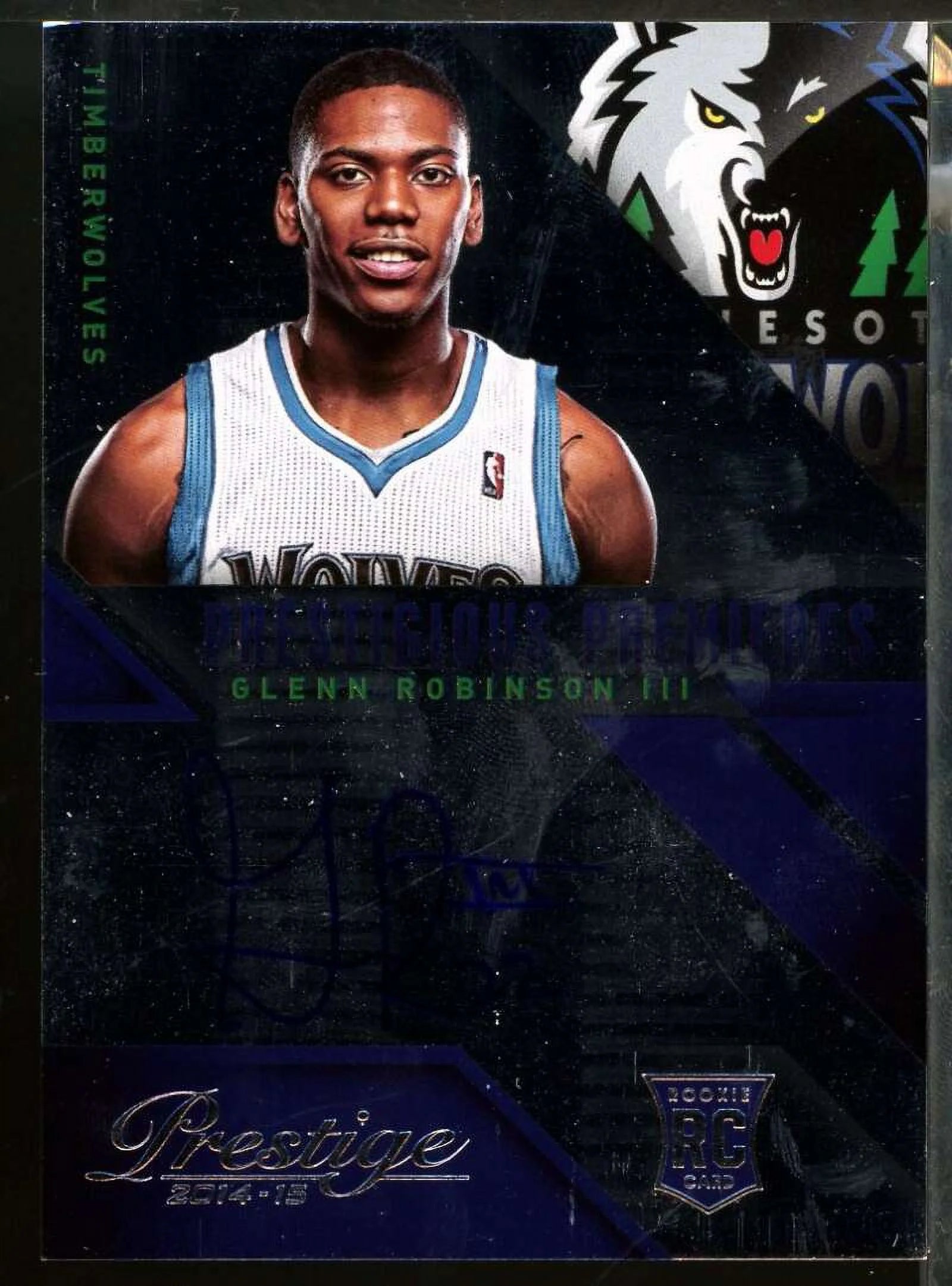 Glenn Robinson III Rookie 2014-15 Prestige Prestigious Premier Signatures #PPGR