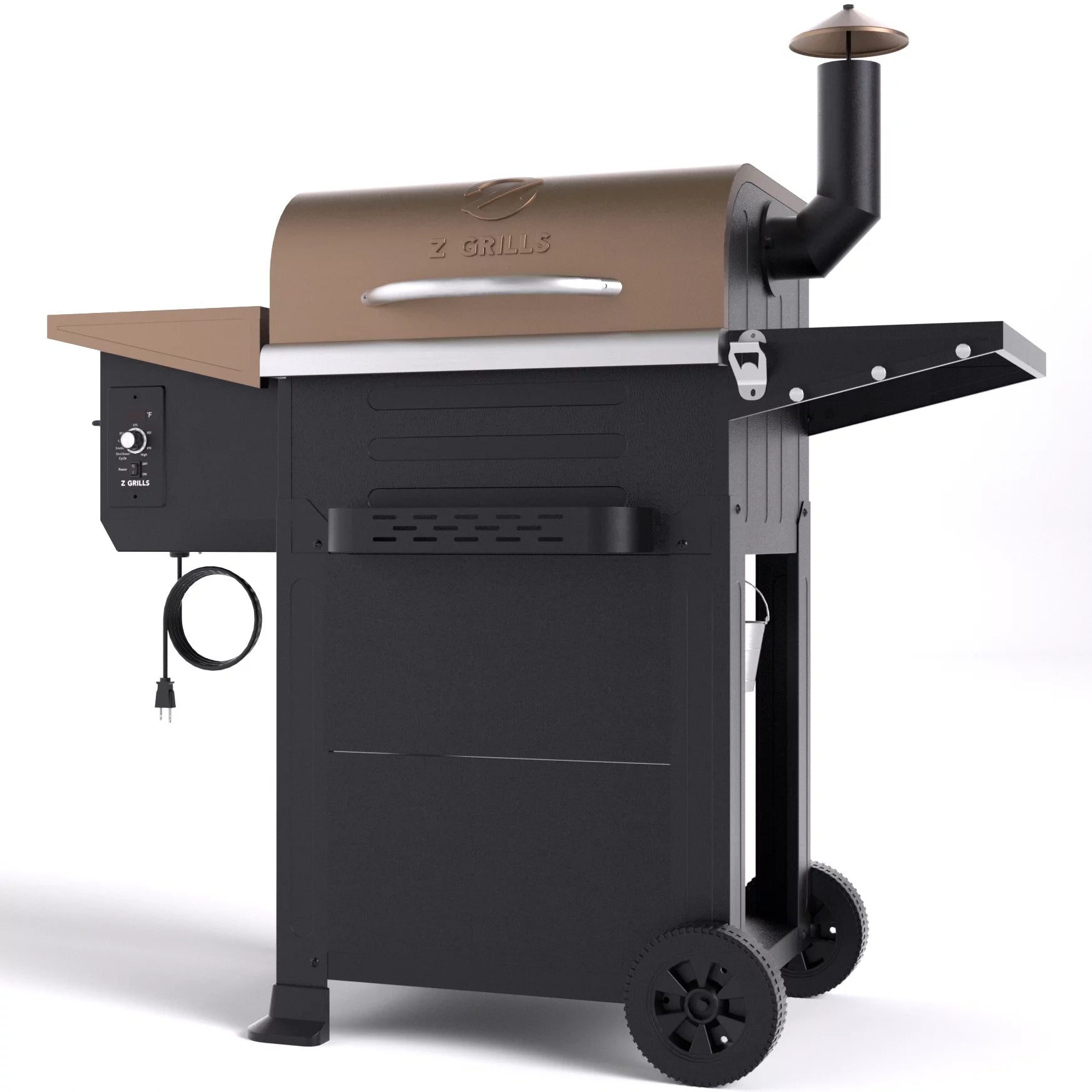 Z GRILLS ZPG-6002B 573 sq. in. Wood Pellet Grill and Smoker, Copper