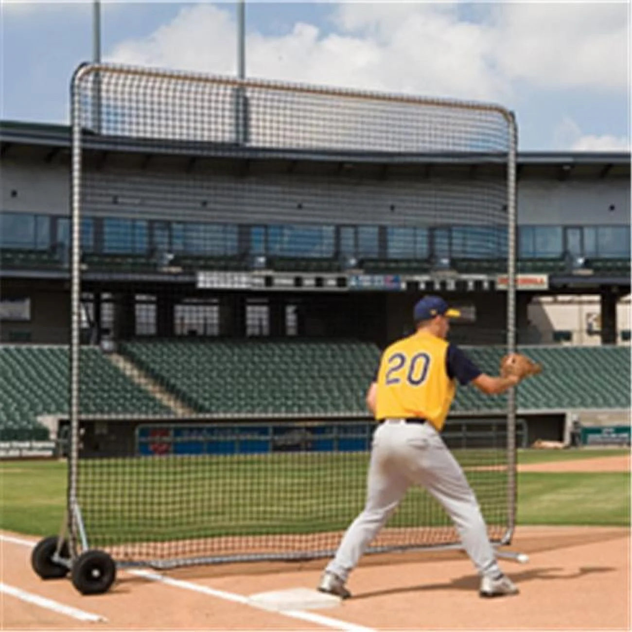 Garware Wall Ropes BSFPRO8N Pro-Base-Fungo Replacement Net - 8 By 8-Foot