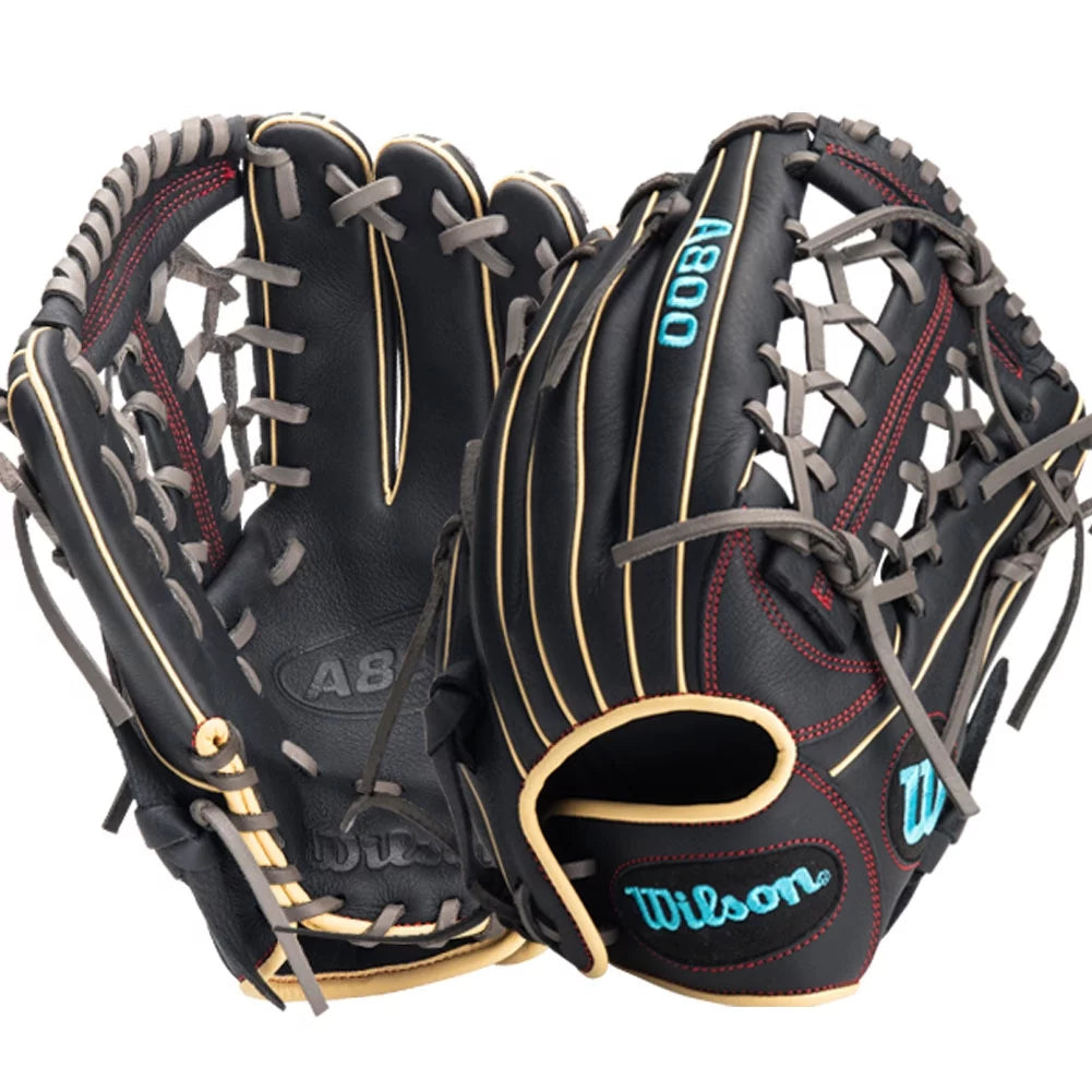 Wilson A800 Exclusive Edition Dw5 12 Baseball Glove Pro Laced Black 12 Right Hand