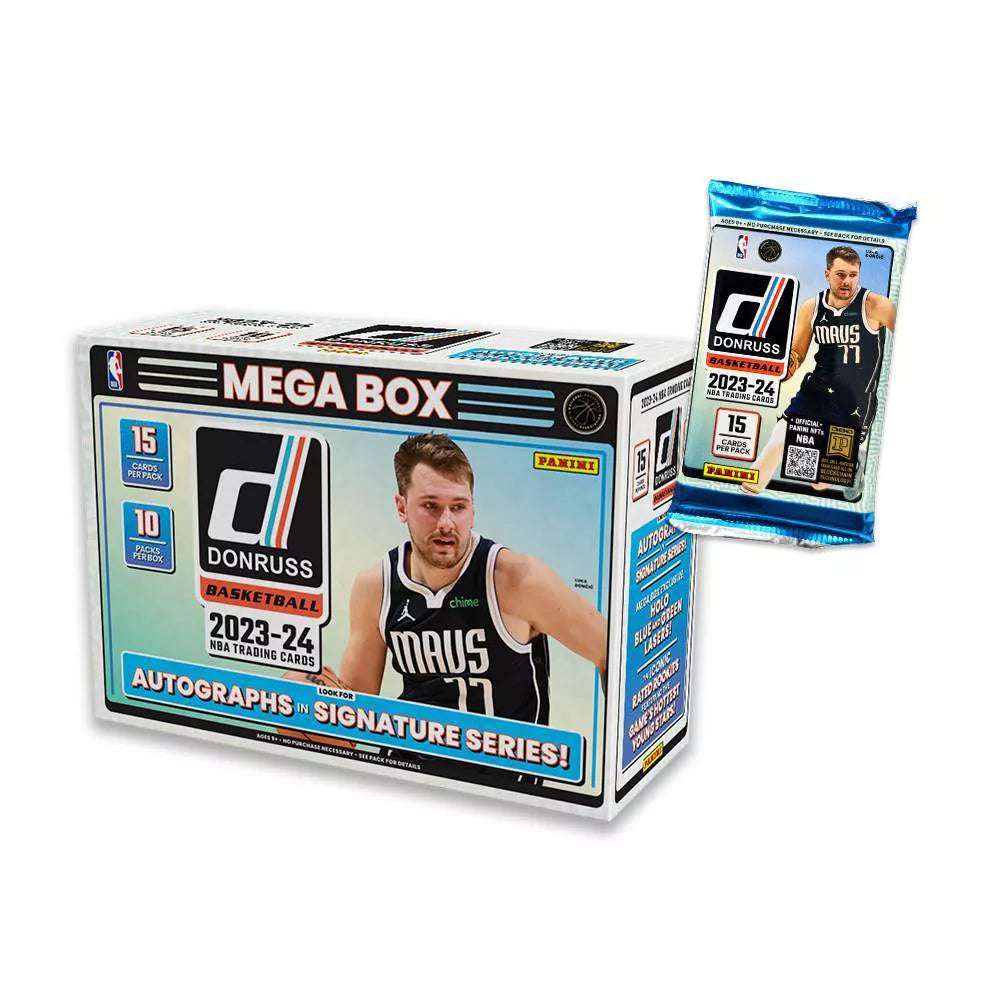 2023-24 Panini NBA Donruss Basketball Trading Cards Mega Box