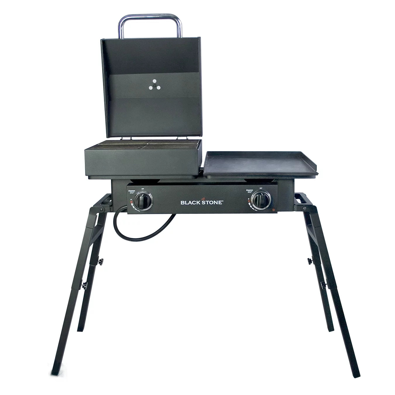Blackstone 2- Burner Tailgater Combo Grill and Griddle