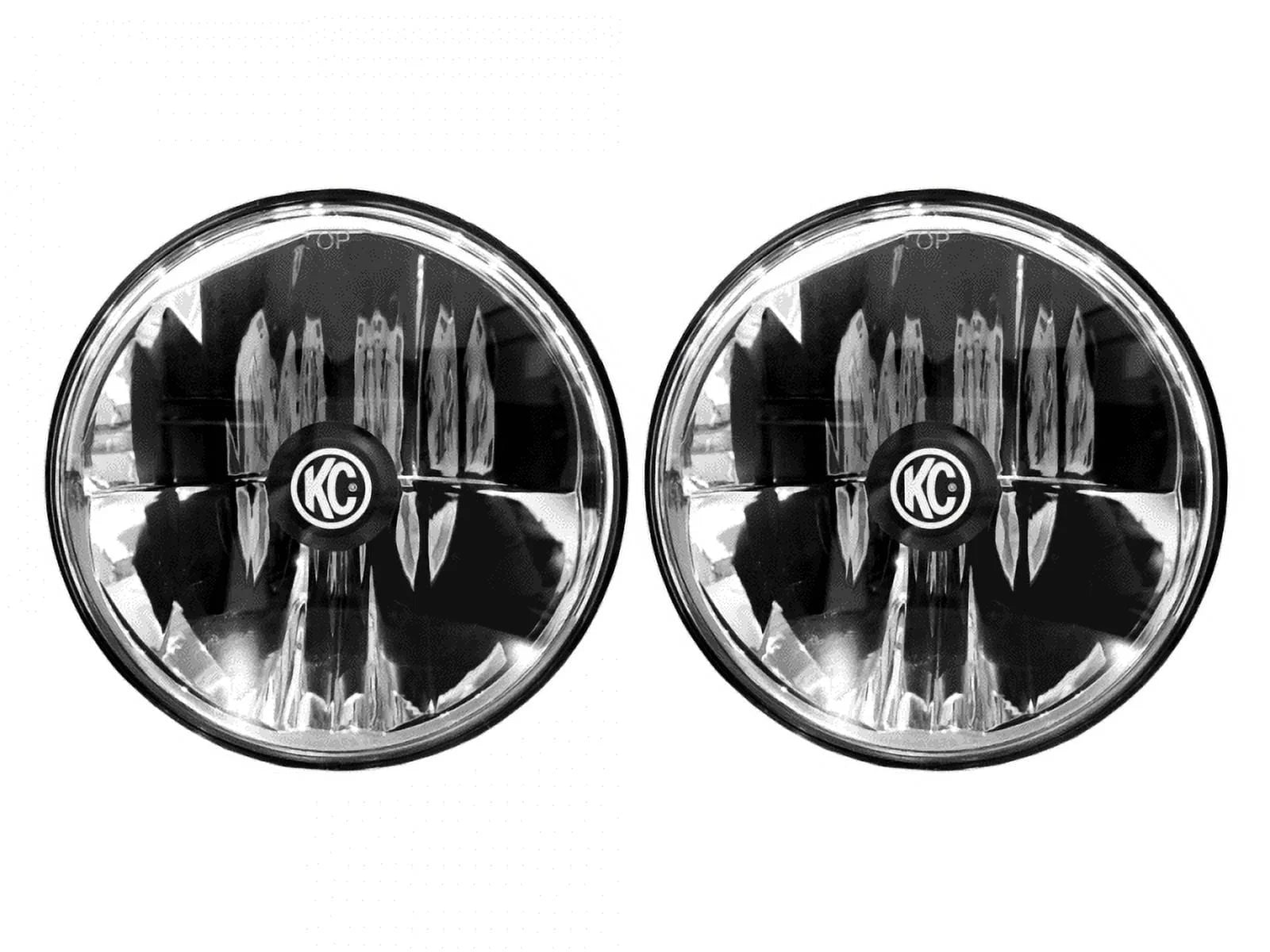 KC HiLites 2007-2018 Fits Jeep Wrangler JK Gravity reg LED 7 Headlight DOT Compliant Pair Pack 42351