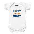 Newborn & Infant Chad & Jake White New York Knicks Jolly Christmas Bodysuit